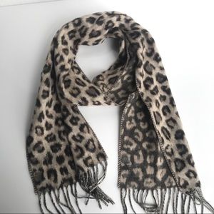 Cashmink Cheetah Print Scarf